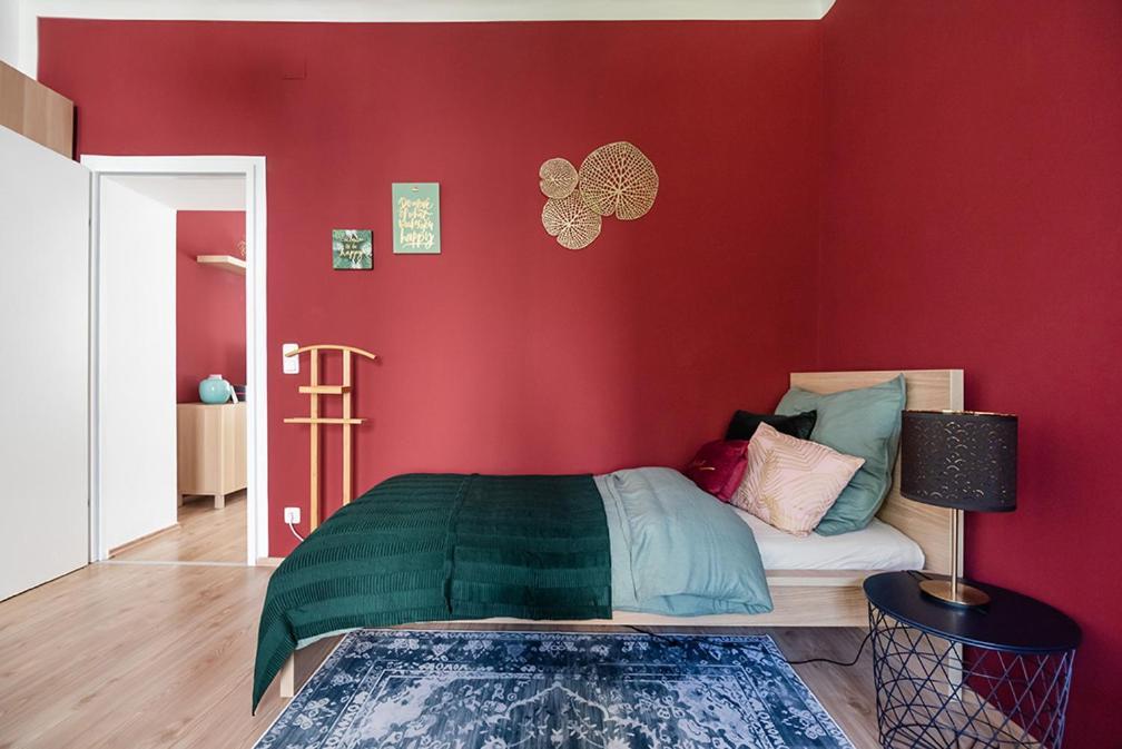 Colorful Apartment Facing Green Courtyard 维也纳 外观 照片